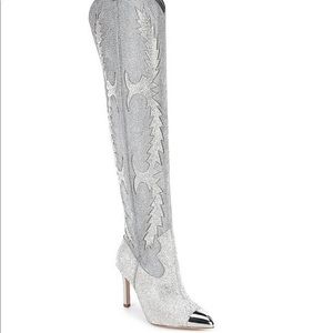 Like new sequin cowboy boots